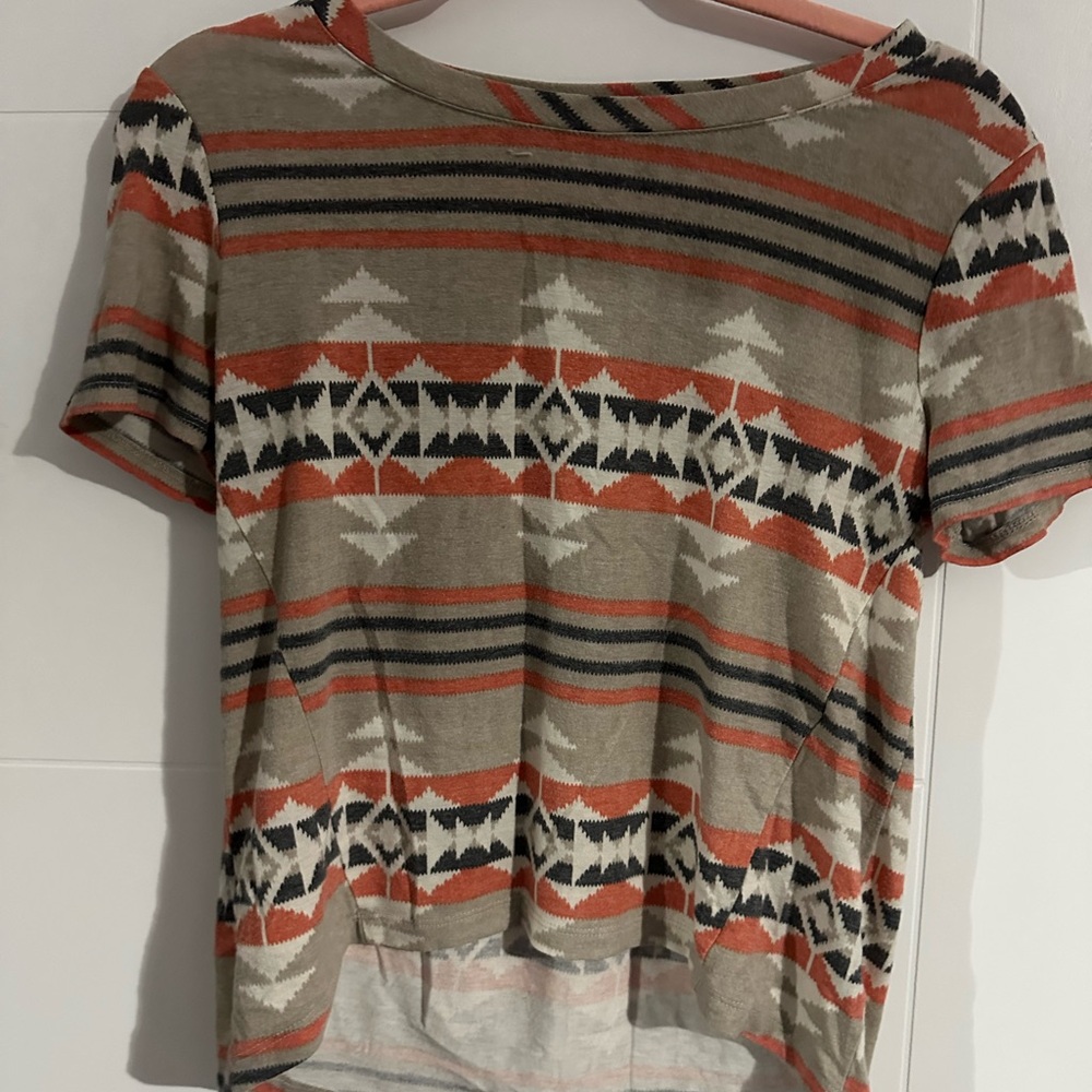 Tribal Print Women's Top - Multicolor